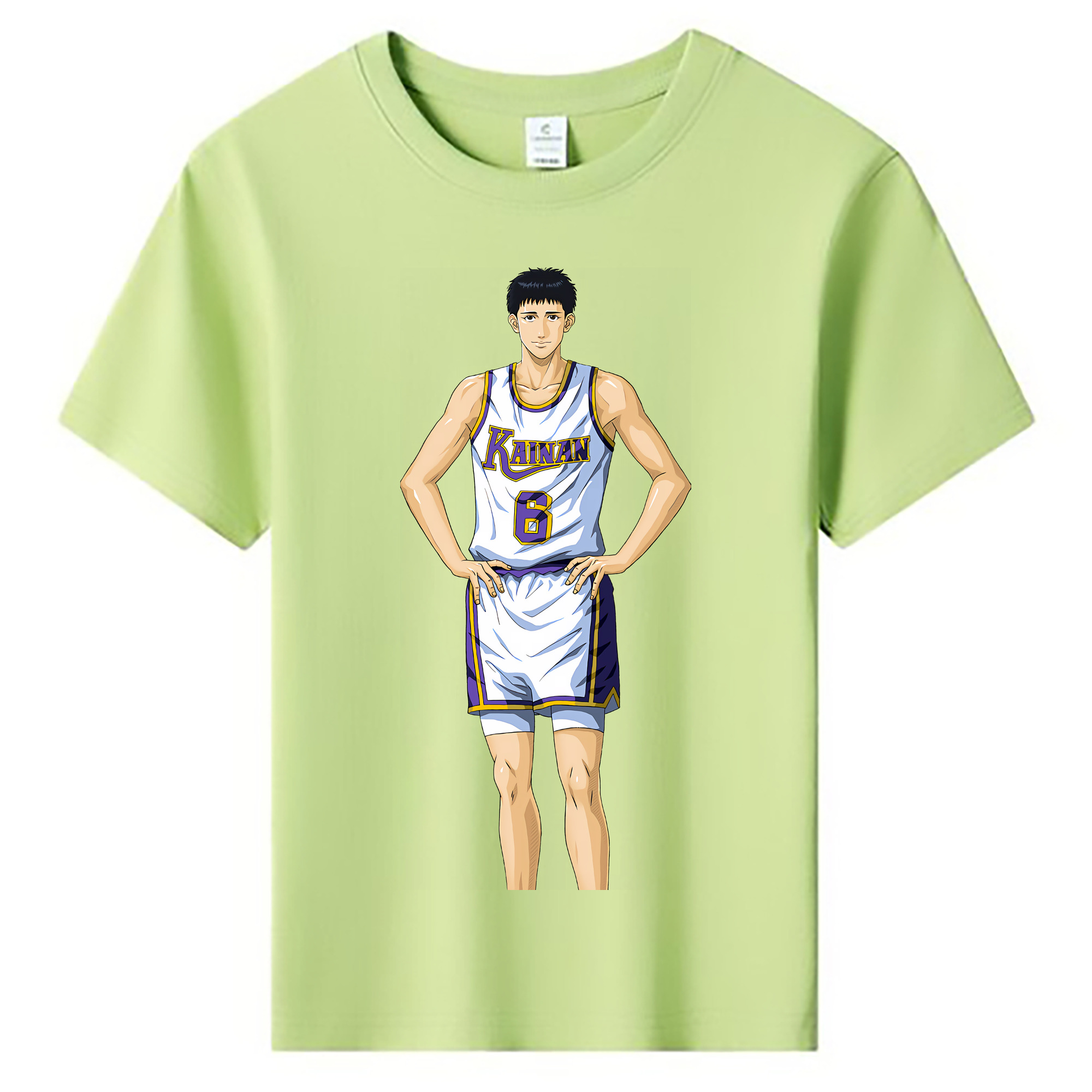 （画像用） SLAM DUNK／スラムダンク 綿100％キッズTシャツ（フロントプリント）